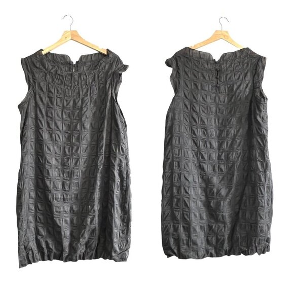 J. Crew gray cotton sleeveless dress, lightweight, cotton size 14 - Picture 13 of 13